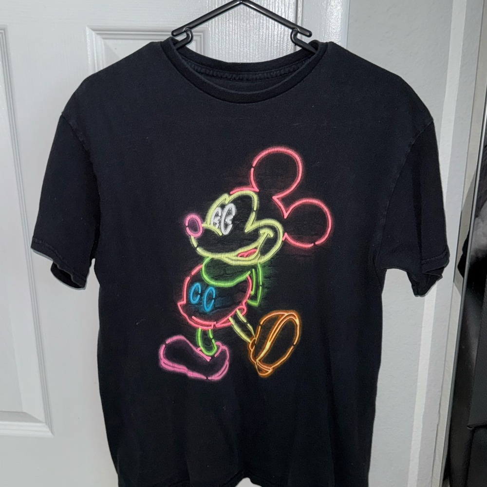 Disney Black Mickey Mouse Short Sleeve Tee